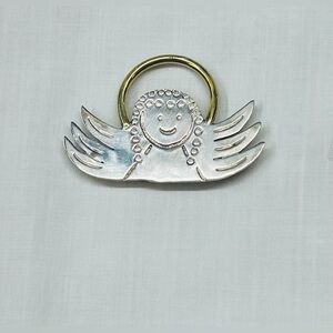 Vintage Mexican Sterling Silver Pendant/Brooch